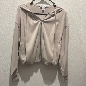 Athleta Seasoft Bubble Hem Full Zip